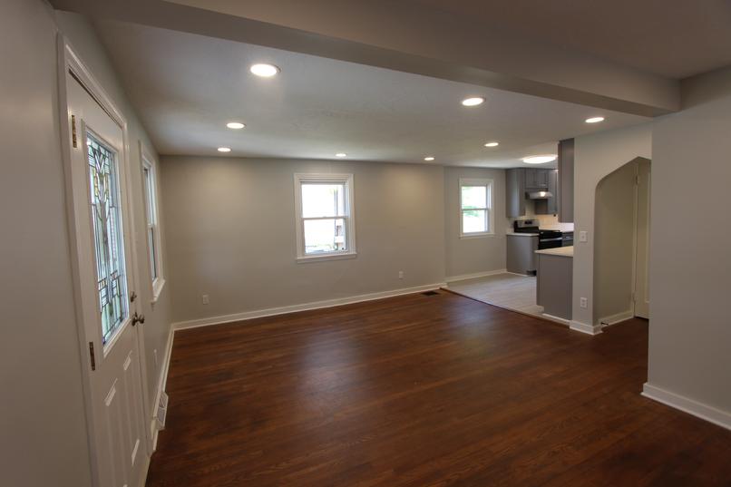 Open Concept Living Room Dining Room